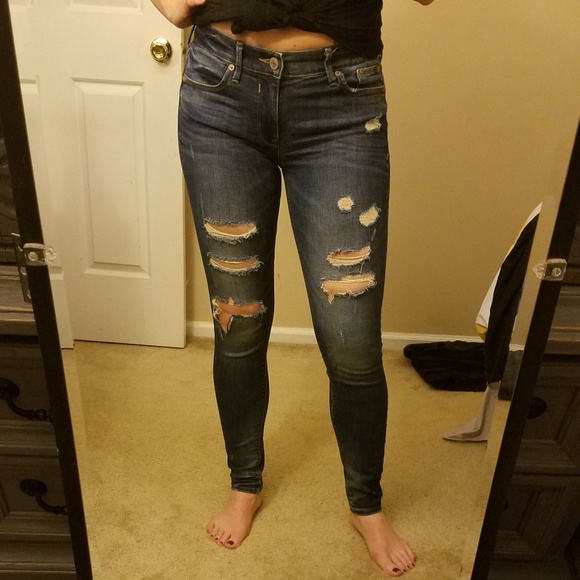 EXPRESS Ripped jeans - Picture 2 of 4